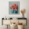 Paint by Numbers for Adults - Flowers Woman Paint by Numbers for Adults Beginners, Flowers Girl Acrylic Simple Paint by Number Canvas for Decoration (16x20 inch)